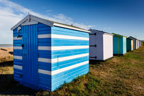 Blue with white stripes. by Tom Hanslien