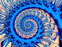 Blue Spiral von Anastasiya Malakhova