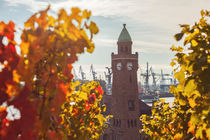 Landungbrücken im Herbst by Simone Jahnke