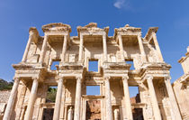 Library of Celsus in Ephesus, Turkey by Evren Kalinbacak