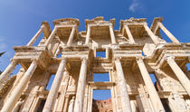 Library of Celsus in Ephesus, Turkey by Evren Kalinbacak