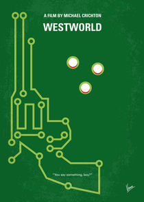 No231 My Westworld minimal movie poster by chungkong