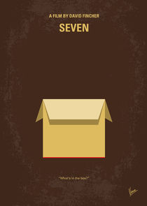 No233 My Seven minimal movie poster von chungkong