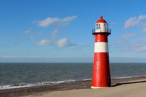 Leuchtturm in Westkapelle von Ivonne Wentzler