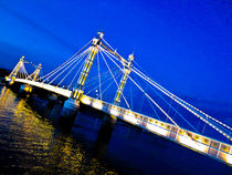 The Albert Bridge London by David Pyatt