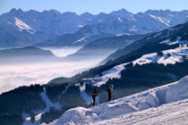 Schneeschuh-Wanderer von pichris