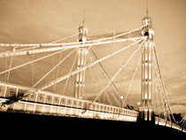 The Albert Bridge London by David Pyatt