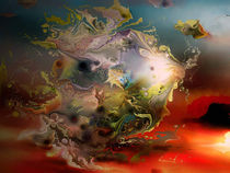 Abstract cosmic 77 von Natalia Rudsina