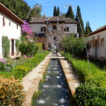 Wasserspiele im Genaralife by Sabine Radtke