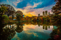 Sunset From Bow Bridge by Chris Lord