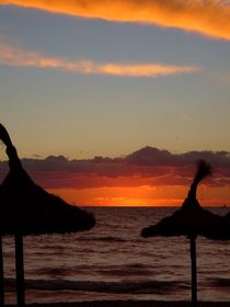 Sonnenuntergang am Meer IV  von Ulrike Kröll