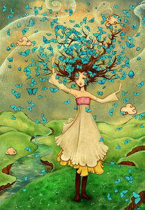 Butterfly Tree von Nicola Robin