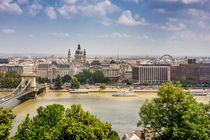 Budapest Cityscape by Patrycja Polechonska