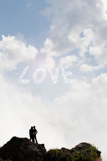 Love written in the sky. von morten larsen