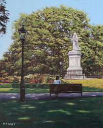 Girl Waiting at Southampton Watts Park by Martin  Davey