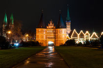 Lübeck zu Weihnachten I von elbvue von elbvue