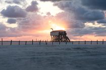 Beach House at Dusk von Udo Behrends