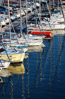 Sailboat Reflections by John Rizzuto