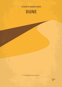 No251 My DUNE minimal movie poster by chungkong