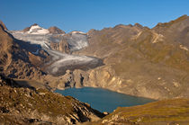 Griessee mit Blinnenhorn und Griesgletscher, Schweiz von gfc-collection