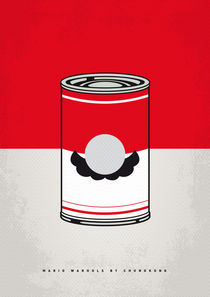 MY MARIO WARHOLS MINIMAL CAN POSTER-MARIO by chungkong