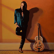 Chris Whitley painting von Paul Meijering