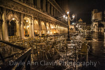 Rainy night in Venice by dayle ann  clavin