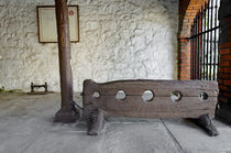 Stocks and Whipping Post, Brading by Rod Johnson