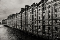 Hamburg Speicherstadt III s/w von elbvue von elbvue