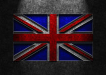 Union Jack Stone Texture von Brian Carson