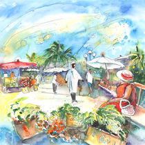 Market in Saint Martin von Miki de Goodaboom