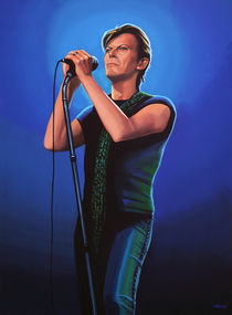 David Bowie painting von Paul Meijering