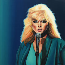 Deborah Harry of Blondie painting von Paul Meijering