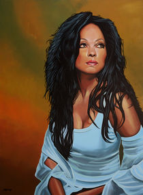 Diana Ross painting von Paul Meijering