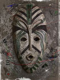 Raku Mask - Print von imprinta-art