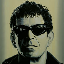  Lou Reed painting  by Paul Meijering