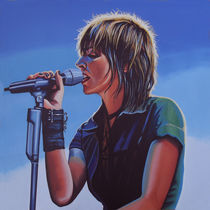 Nena painting  by Paul Meijering