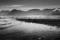 Seacoast Lofoten Islands b/w by travelfoto