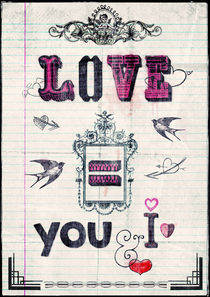 Love = You and I von Sybille Sterk