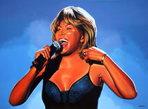 Tina Turner painting von Paul Meijering