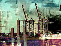 Hafenkulisse No.1 - harbour No.1 by urs-foto-art