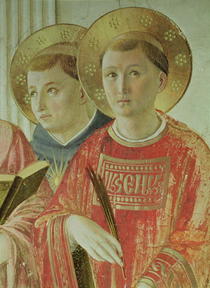 Die Schattenmadonna, Detail von Fra Angelico