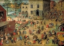 Children`s Games by Pieter Brueghel the Elder