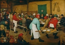 Bauernhochzeit von Pieter Brueghel the Elder