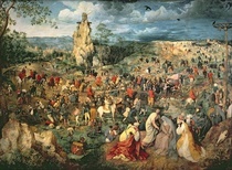 Christ carrying the Cross by Pieter Brueghel the Elder