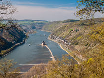 Panorama Mittelrhein bei Kaub (2neu) von Erhard Hess