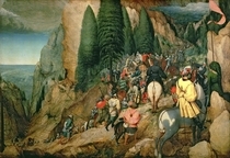 Die Bekehrung des Hl. Paulus von Pieter Brueghel the Elder