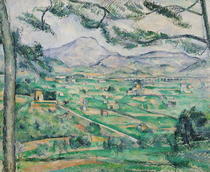Montagne Sainte-Victoire von Paul Cezanne