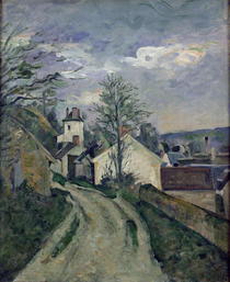 Das Haus des Doktor Gachet in Auvers von Paul Cezanne
