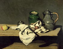 Stillleben mit Kessel von Paul Cezanne